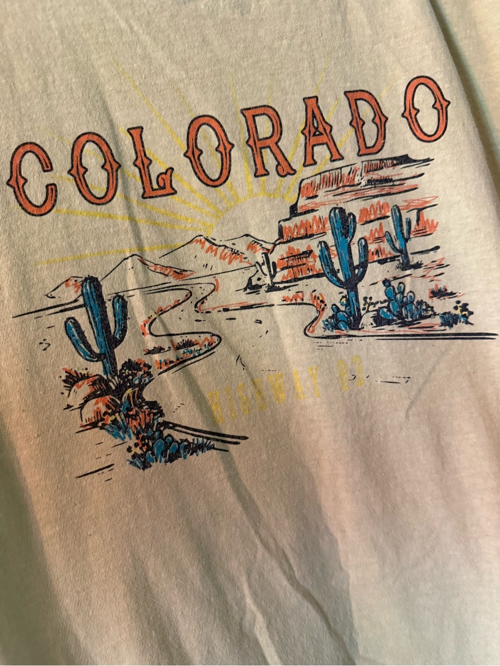 PrettyLittleThing Colorado Graphic Tee